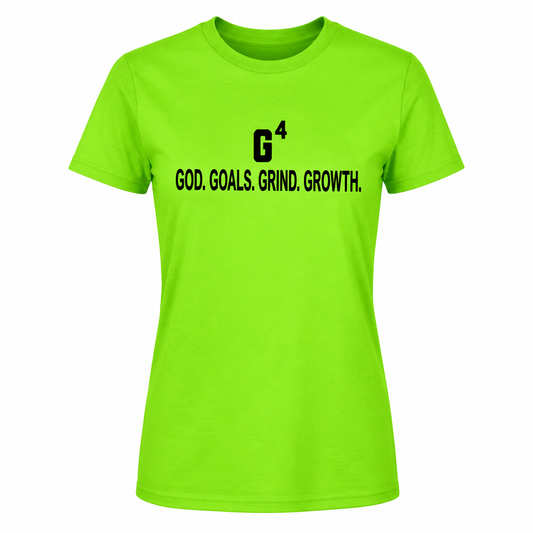 G⁴ God. Goals. Grind. Growth. T-Shirt